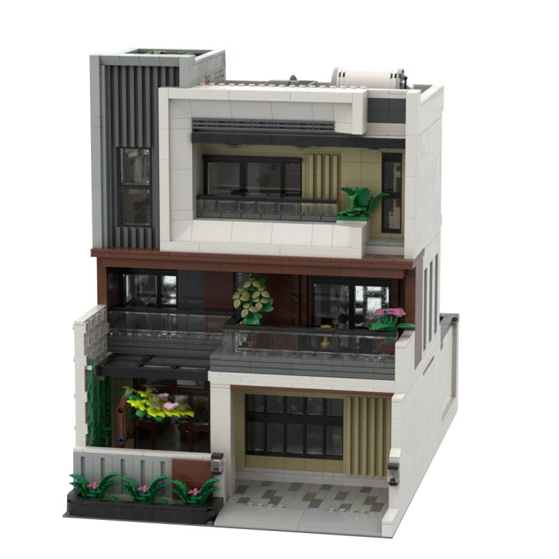 MOC-202019 Modern House Concept Building Blocks Set (4572PCS)