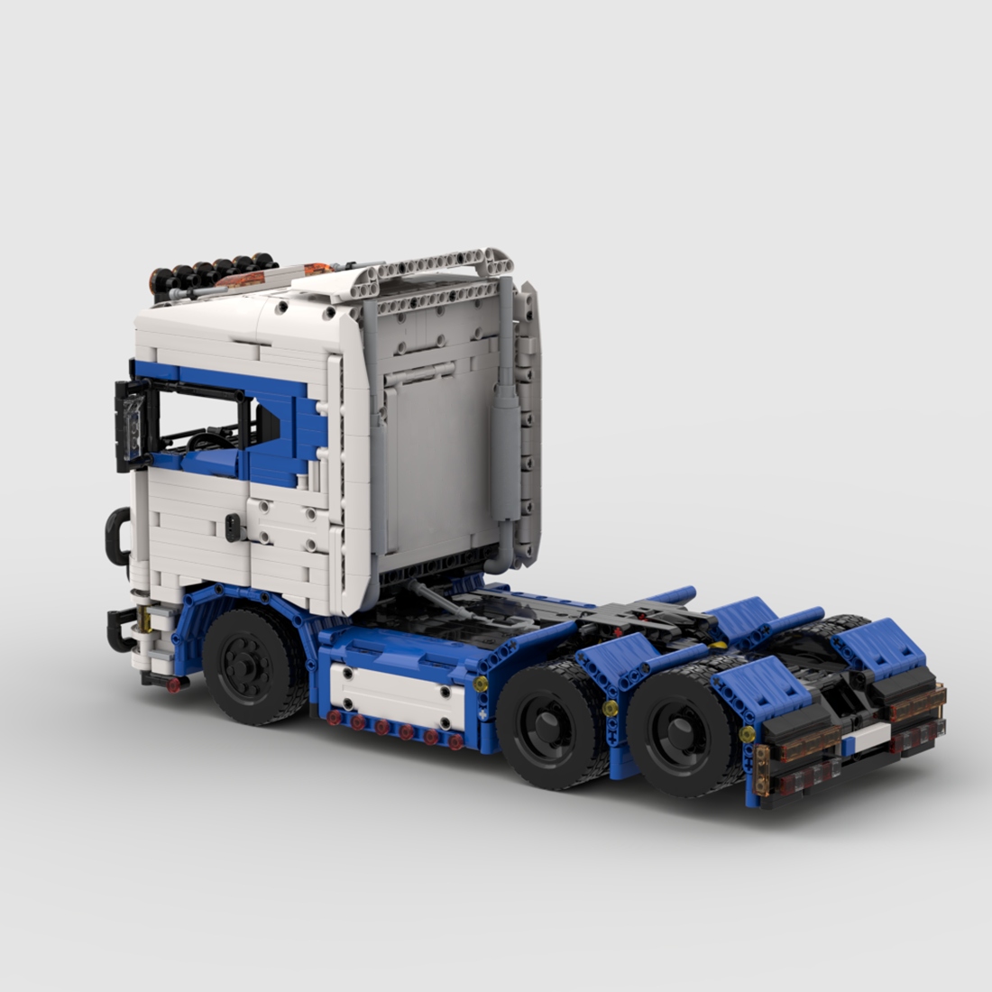 MOC-202330 Scania 770STruck Technic Building Blocks Set (Black/White Blue/2345PCS)