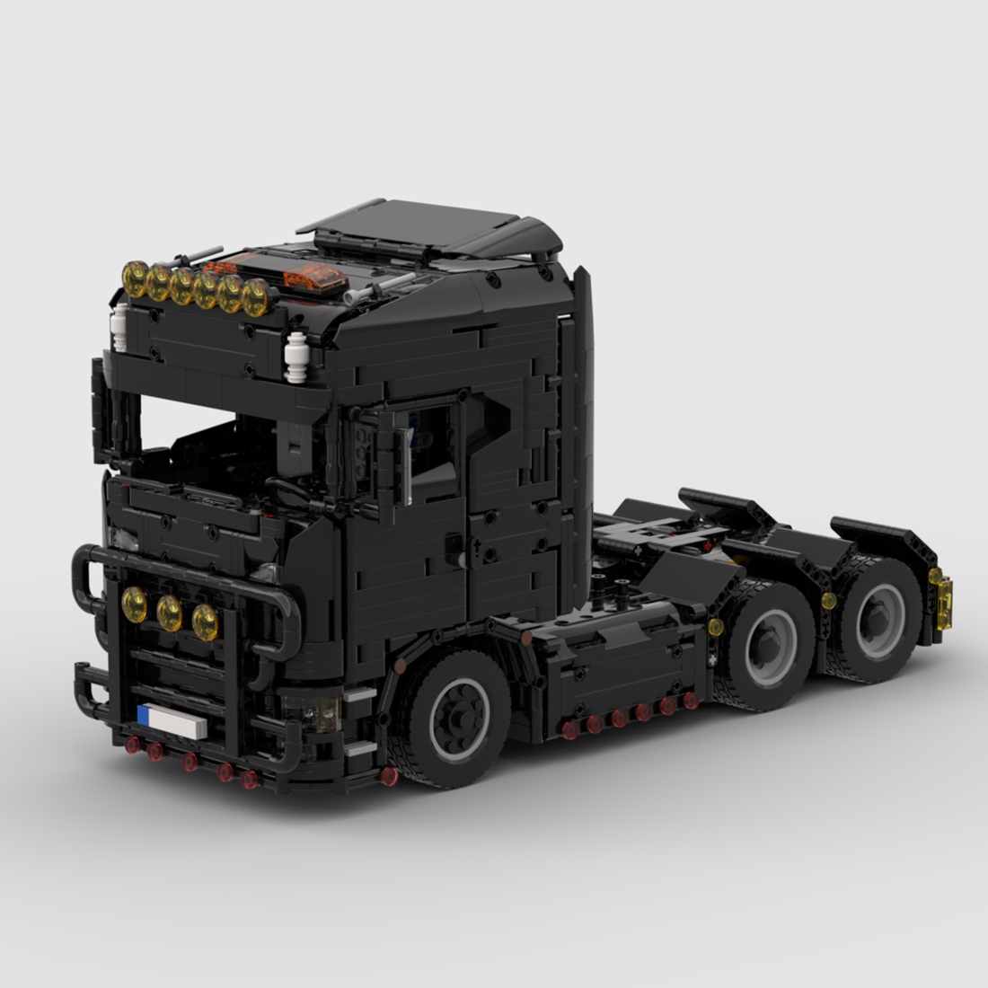 MOC-202330 Scania 770STruck Technic Building Blocks Set (Black/White Blue/2345PCS)