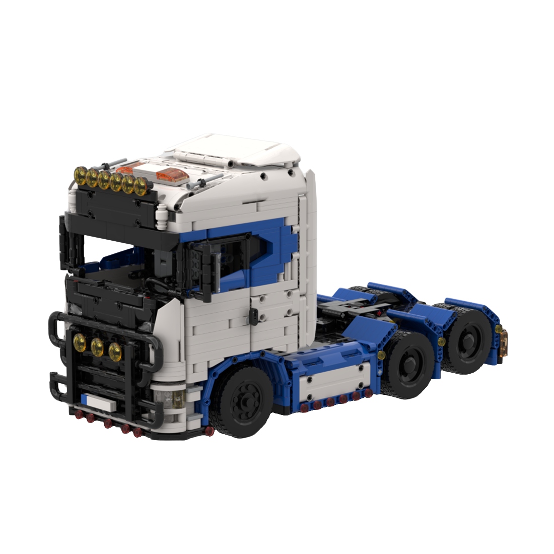 MOC-202330 Scania 770STruck Technic Building Blocks Set (Black/White Blue/2345PCS)