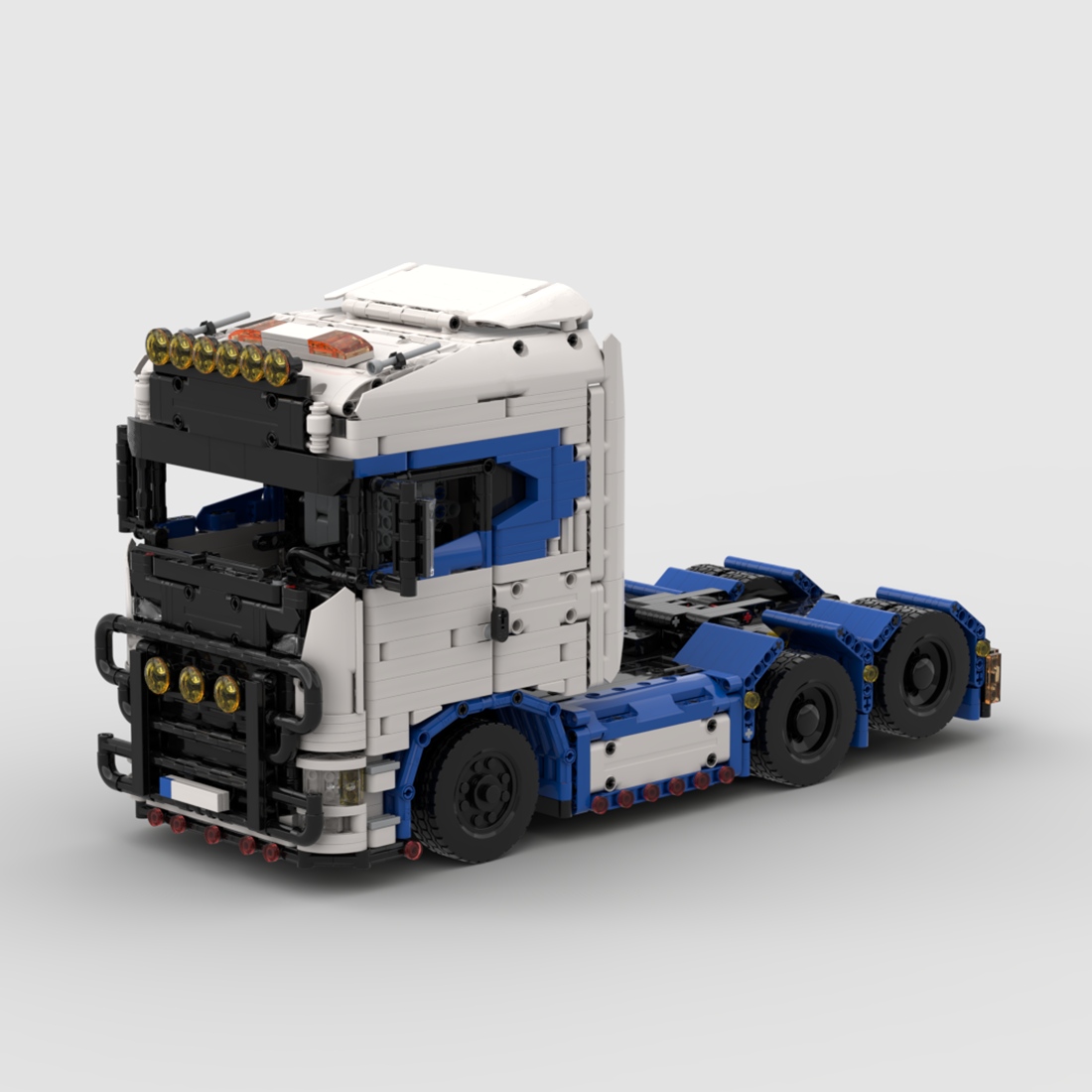 MOC-202330 Scania 770STruck Technic Building Blocks Set (Black/White Blue/2345PCS)