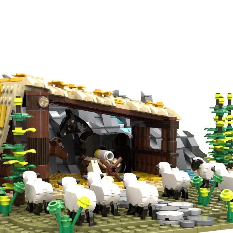 MOC-204353 Nativity Scene Building Blocks Set (964PCS)