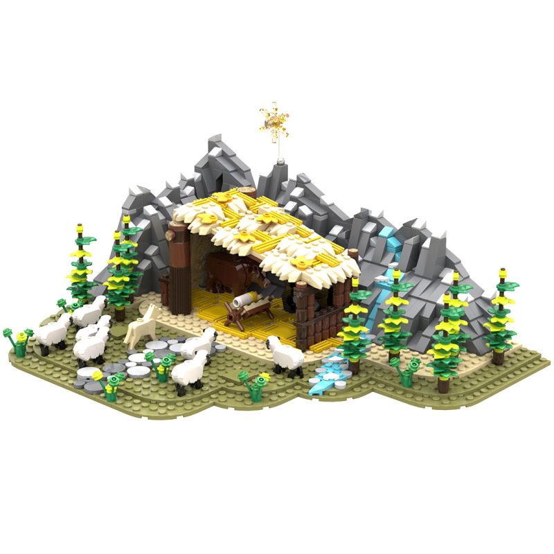 MOC-204353 Nativity Scene Building Blocks Set (964PCS)