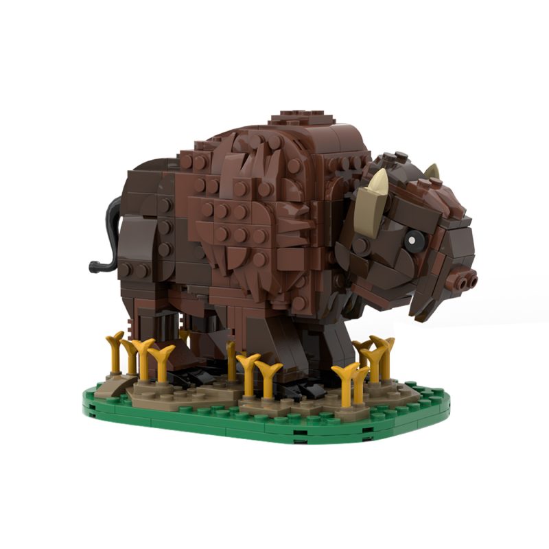 MOC-212761 American Bison Building Blocks Set (424PCS) 