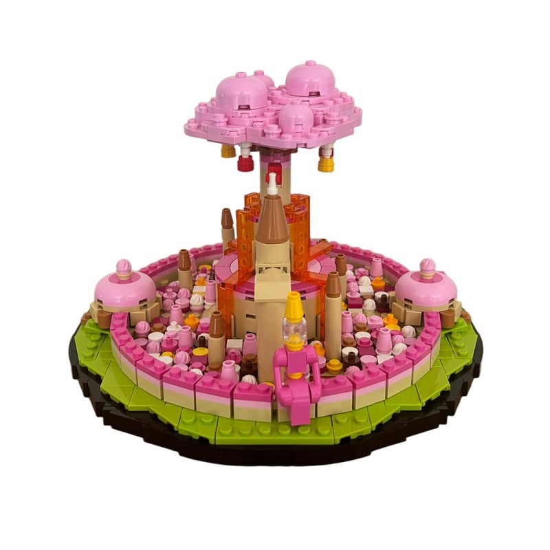 MOC-219612 Adventure Time The Candy Kingdom Building Blocks Model (1126PCS)