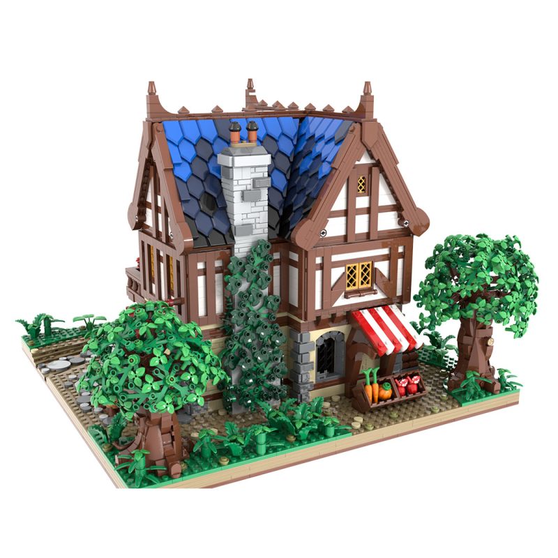 MOC-224458 Medieval Tavern Building Blocks Set (4783PCS)