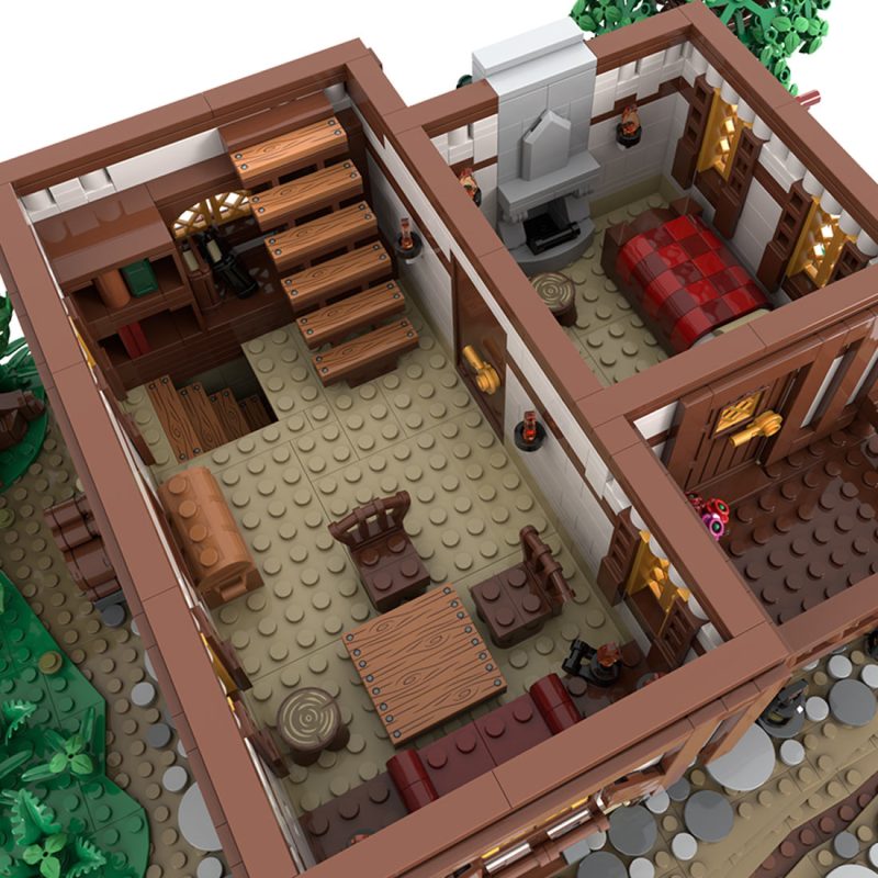 MOC-224458 Medieval Tavern Building Blocks Set (4783PCS)