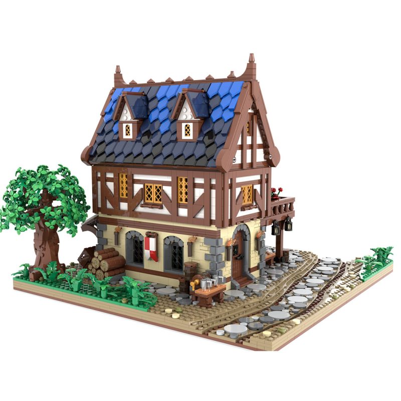 MOC-224458 Medieval Tavern Building Blocks Set (4783PCS)