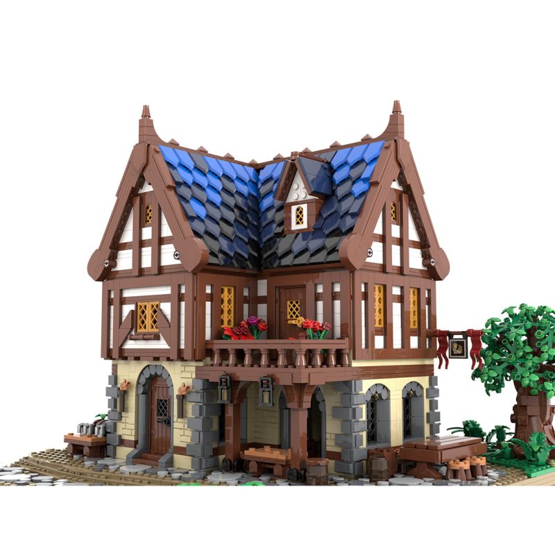 MOC-224458 Medieval Tavern Building Blocks Set (4783PCS)