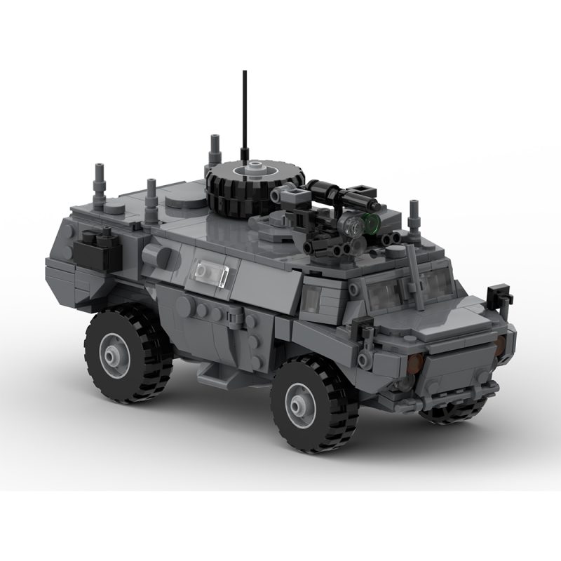 MOC-225385 1/35 Scale Military TEXTRON TAPV Building Blocks Set(581PCS)