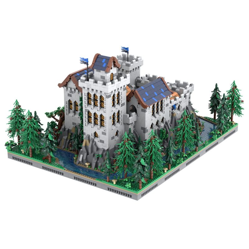 MOC-228153 Medieval Tower Building Blocks Set (1606PCS)