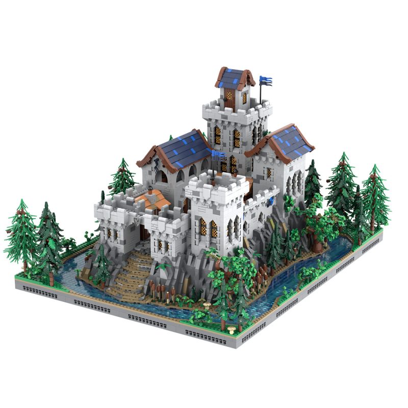 MOC-228153 Medieval Tower Building Blocks Set (1606PCS)