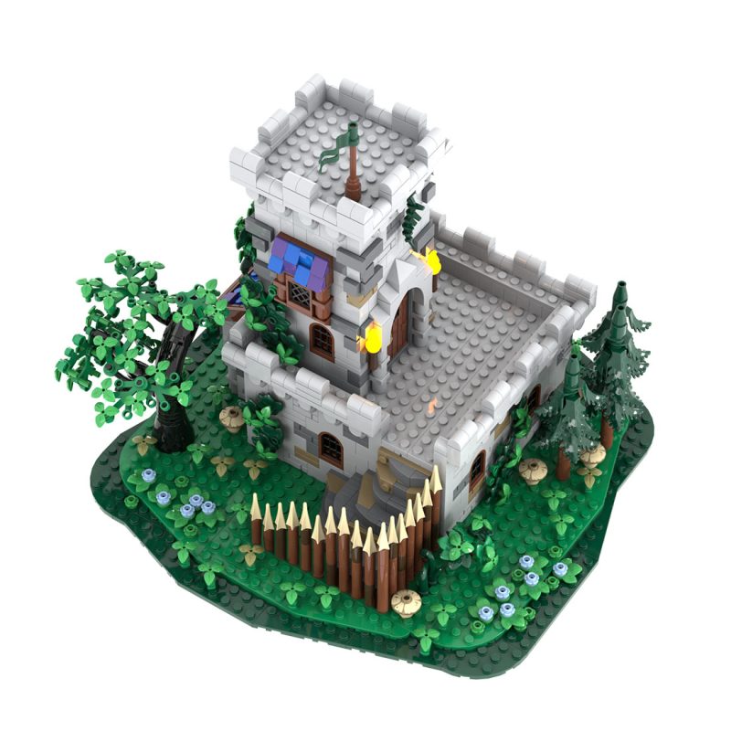 MOC-228153 Medieval Tower Building Blocks Set (1606PCS)