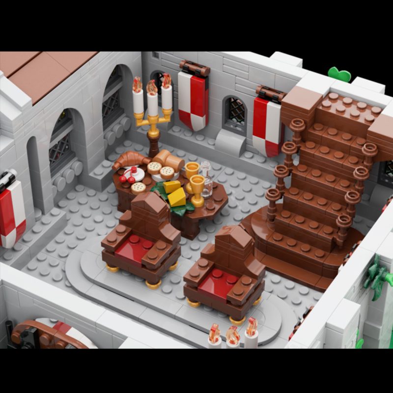 MOC-229307 Medieval Brickberg Castle Building Blocks Set (8251PCS)