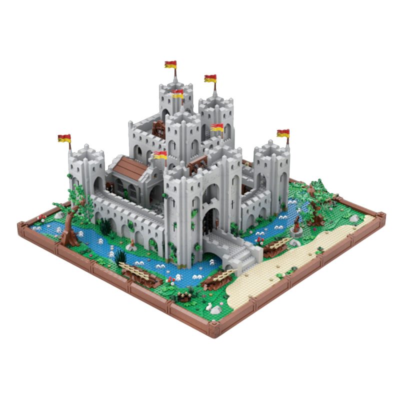 MOC-229307 Medieval Brickberg Castle Building Blocks Set (8251PCS)