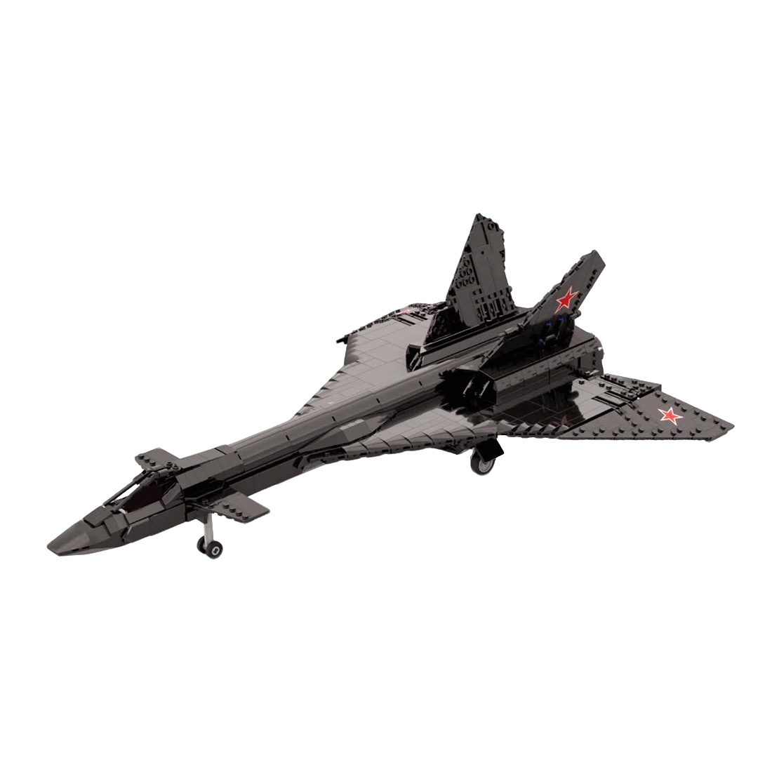 MOC-232309 1/35 Scale MiG-31 Firefox Military Building Blocks (1810PCS)
