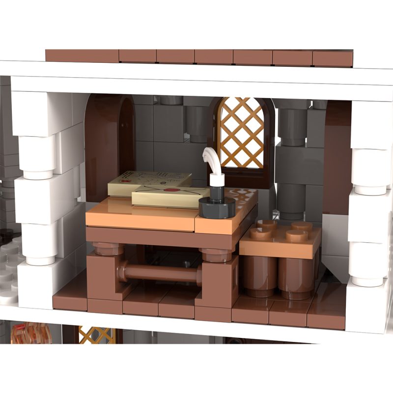 MOC-233345 White Wizard’s tower Building Blocks Set (1470PCS)