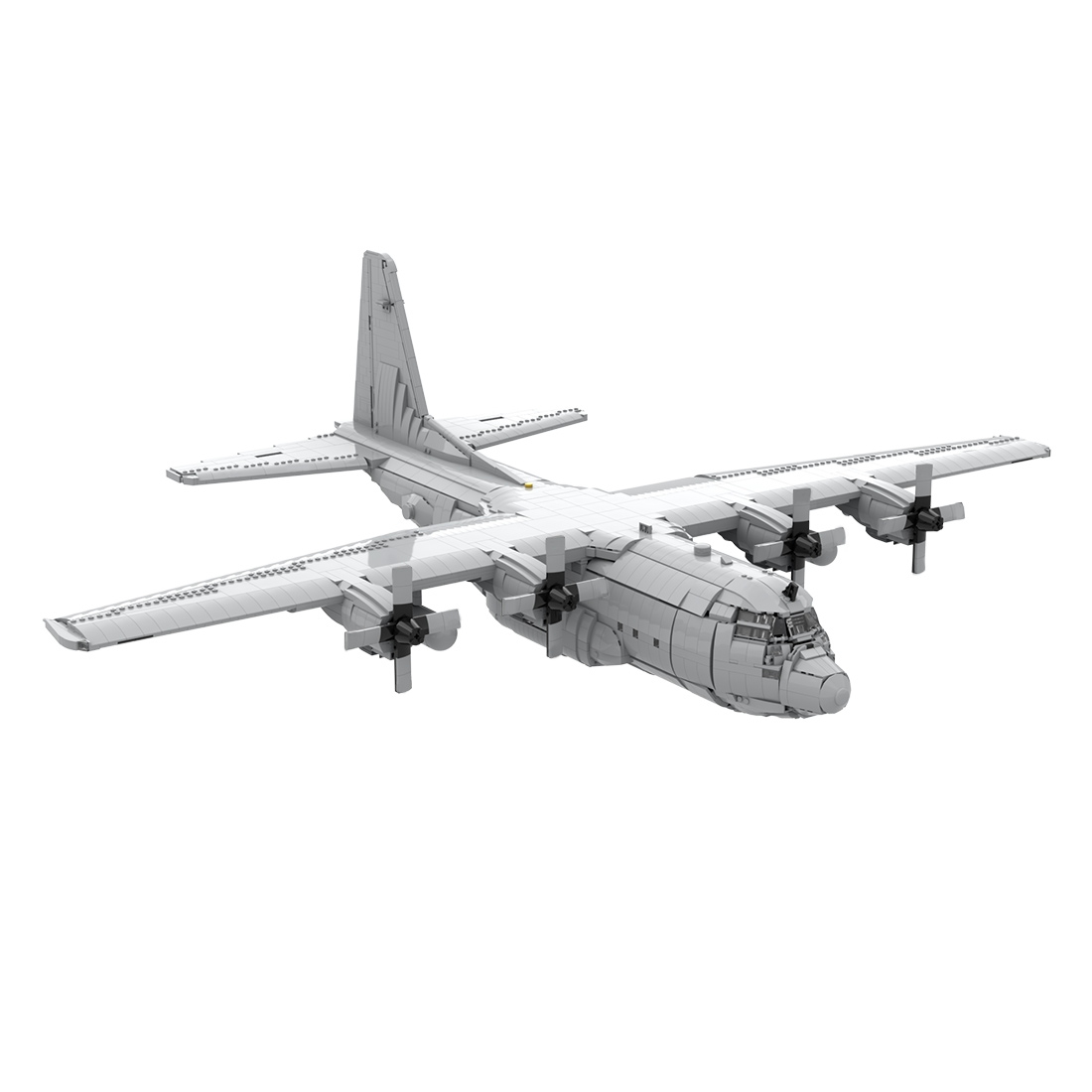 MOC-234225 1/35 Scale Lockheed C-130H Legacy Transport Aircraft Building Blocks (4948PCS)