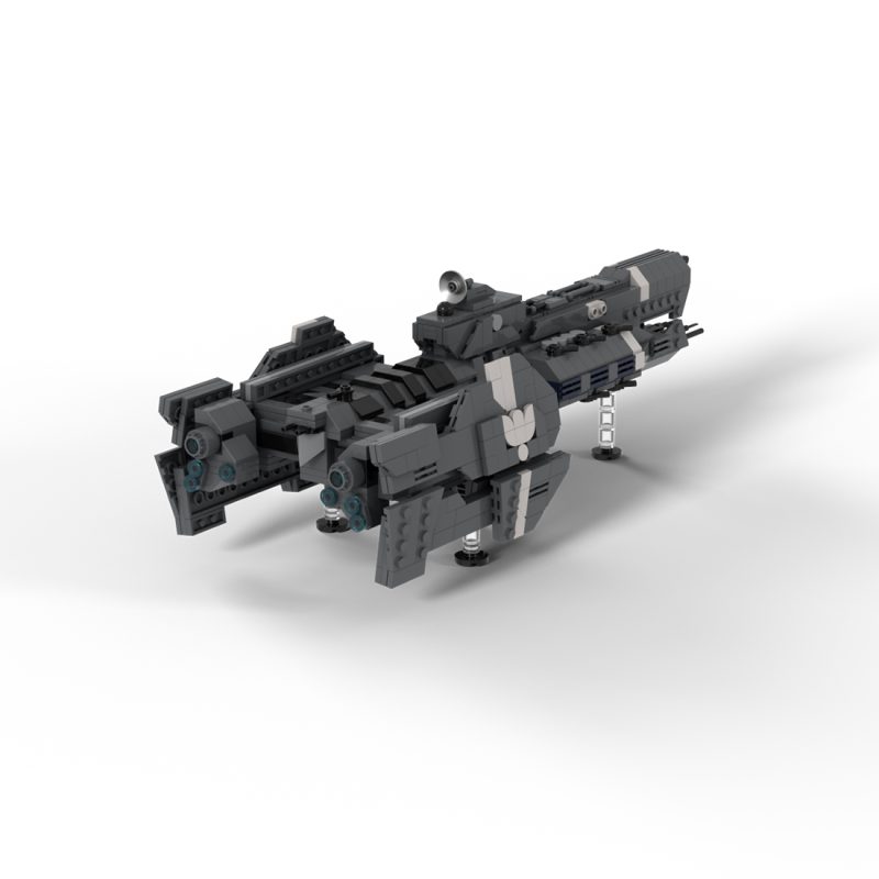 MOC-234859 UNSC Gettysburg Paris-class heavy Frigate Building Bricks Set (1046PCS) 