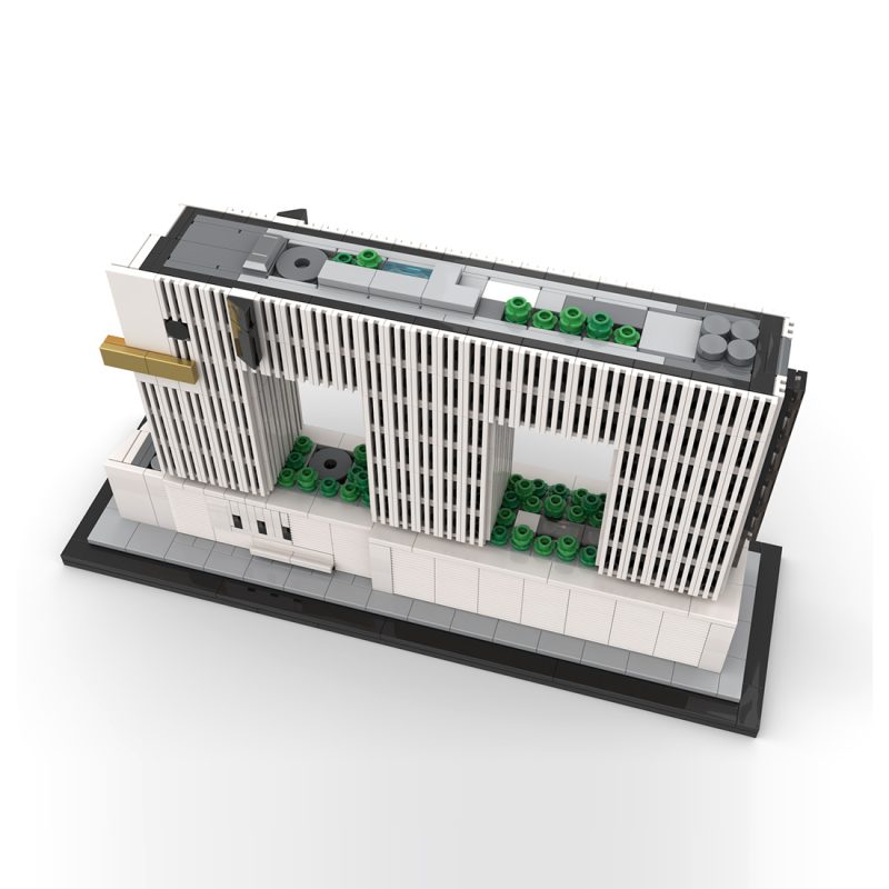 MOC-237294 1/800 Scale Elephant Building Blocks Set (1047PCS) 