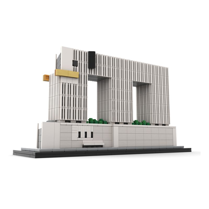 MOC-237294 1/800 Scale Elephant Building Blocks Set (1047PCS) 