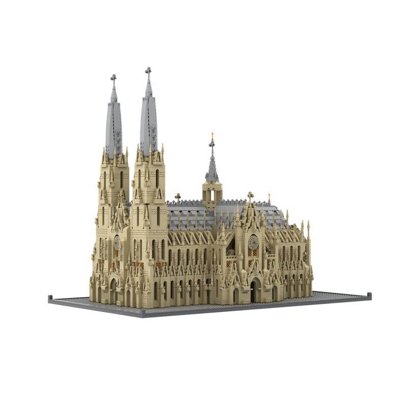 MOC-241011 Gothic Cathedral Building Blocks Set (5708PCS)