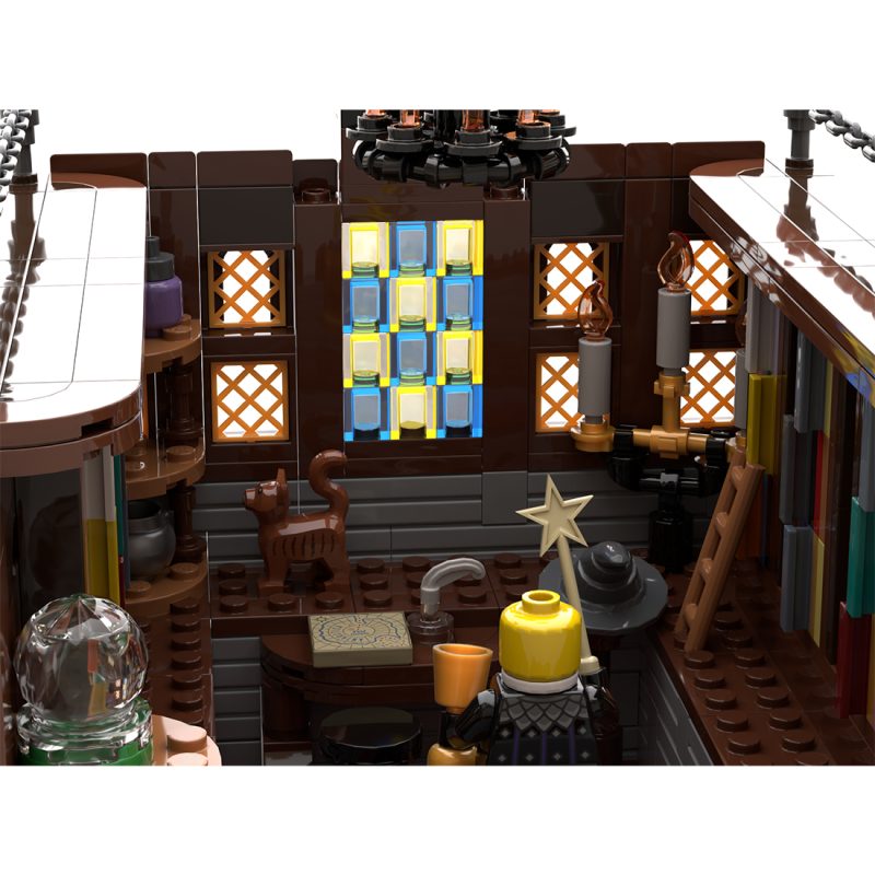 MOC-242193 Medieval Library of Spells Building Blocks Set (2256PCS)