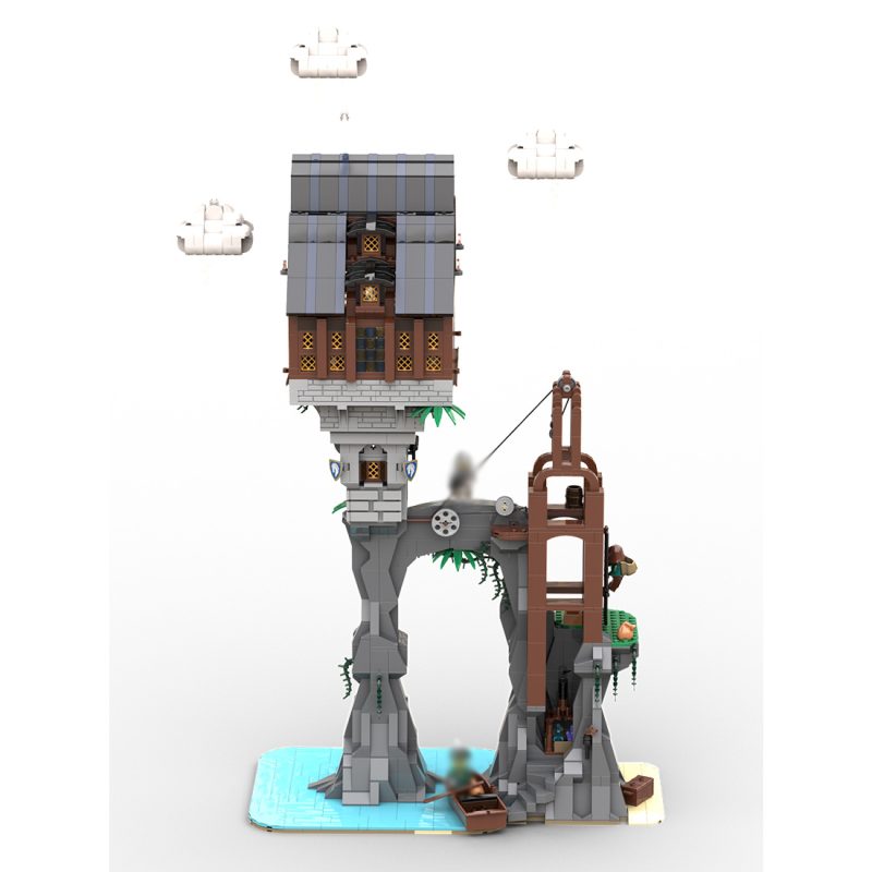 MOC-242193 Medieval Library of Spells Building Blocks Set (2256PCS)
