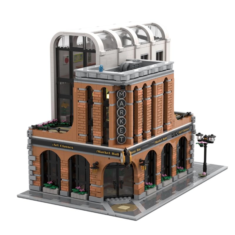 MOC-243145 Brick Market Building Blocks Set (3459PCS) 