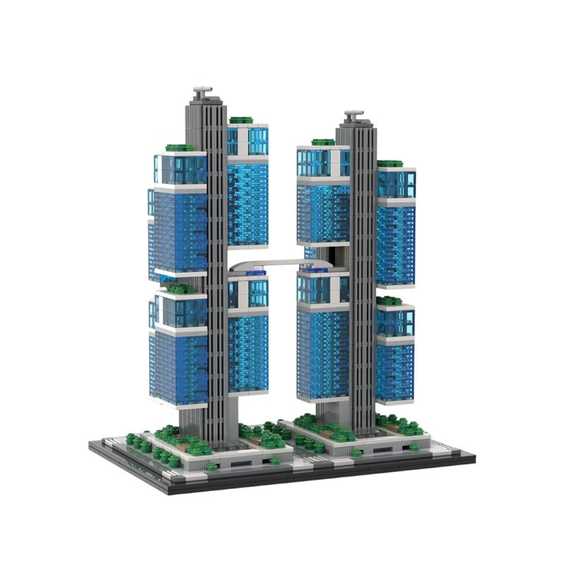 MOC-244414 1/800 Scale DJI Sky City Building Blocks Set (2749PCS)