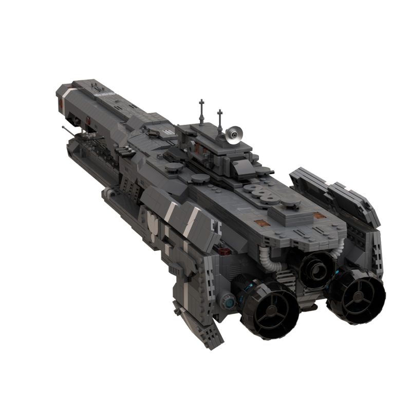 [Copy]MOC-243432 Artemis-class Battlecruiser – UNSC Artemis Agrotera Building Blocks Set (7685PCS)