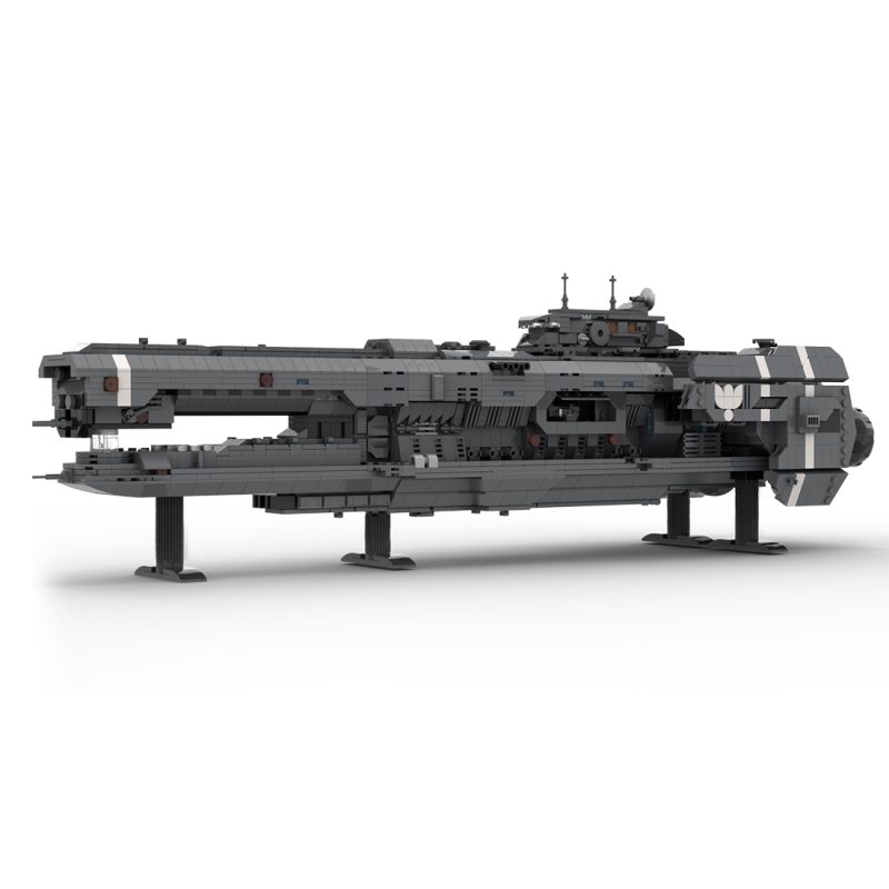[Copy]MOC-243432 Artemis-class Battlecruiser – UNSC Artemis Agrotera Building Blocks Set (7685PCS)