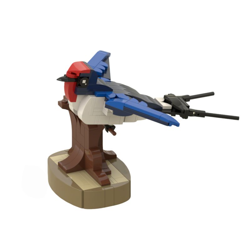 MOC-245805 Barn Swallow Building Blocks Set (186PCS)