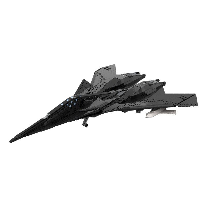 MOC-246806 1/35 Scale ADF-11 Raven Fighter Building Blocks Set (2866PCS)