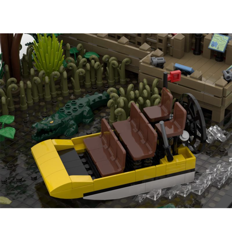 MOC-247453 Everglades Diorama Building Blocks Set (3064PCS)