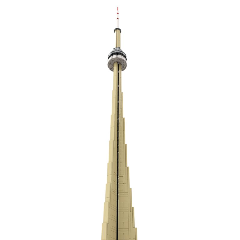 MOC-250102 1/800 Scale CN Tower Building Blocks Set (418PCS)