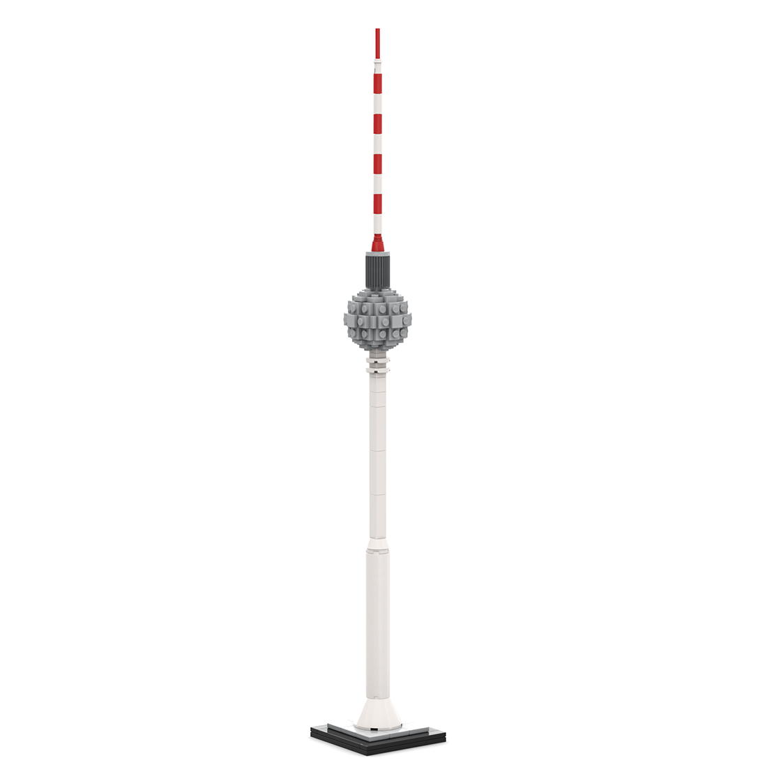 MOC-250104 1/800 Scale Fernsehturm Berlin Building Block Set (99PCS)