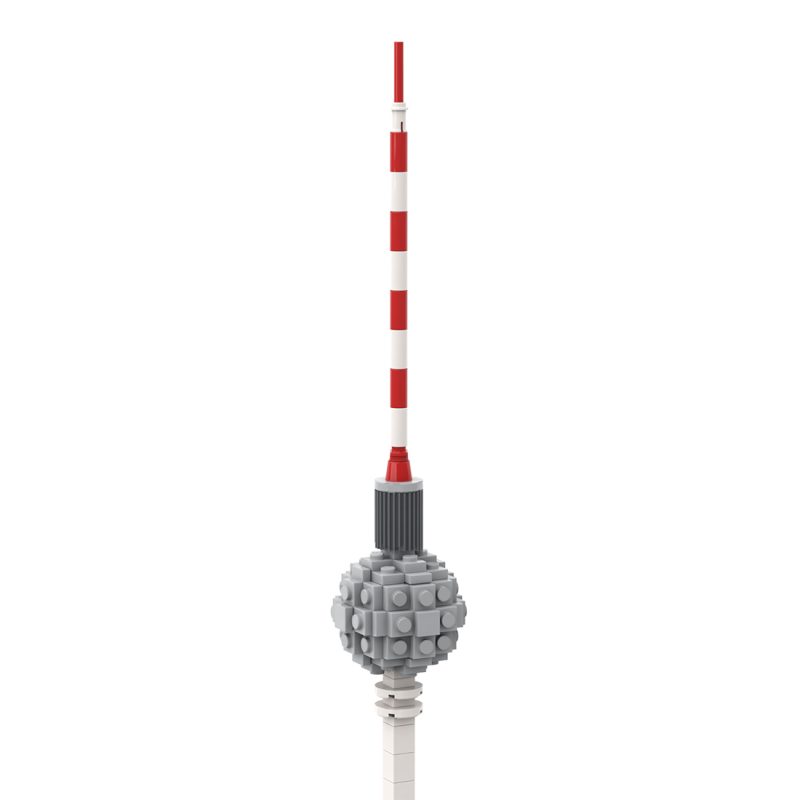 MOC-250104 1/800 Scale Fernsehturm Berlin Building Block Set (99PCS)