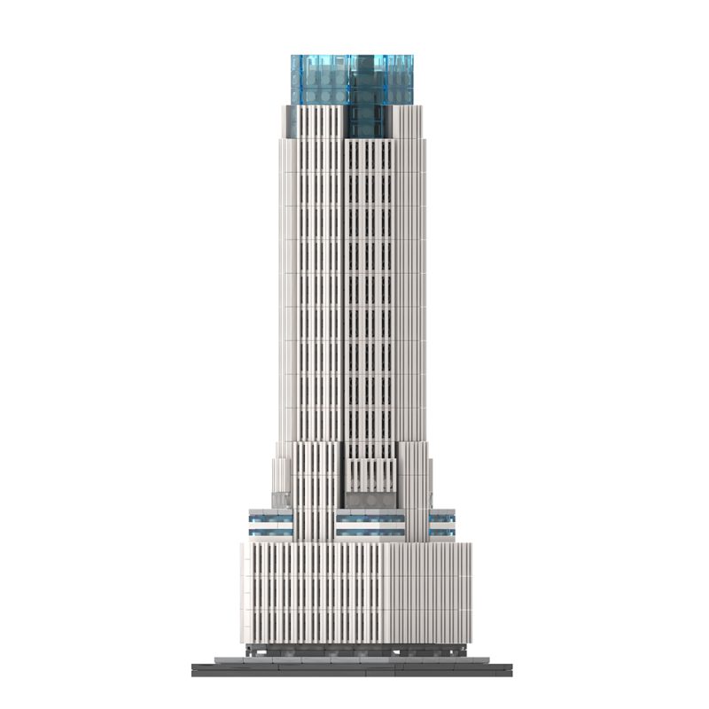 MOC-251255 1/800 Scale 383 Madison Avenue (1234PCS)