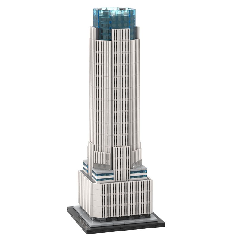 MOC-251255 1/800 Scale 383 Madison Avenue (1234PCS)
