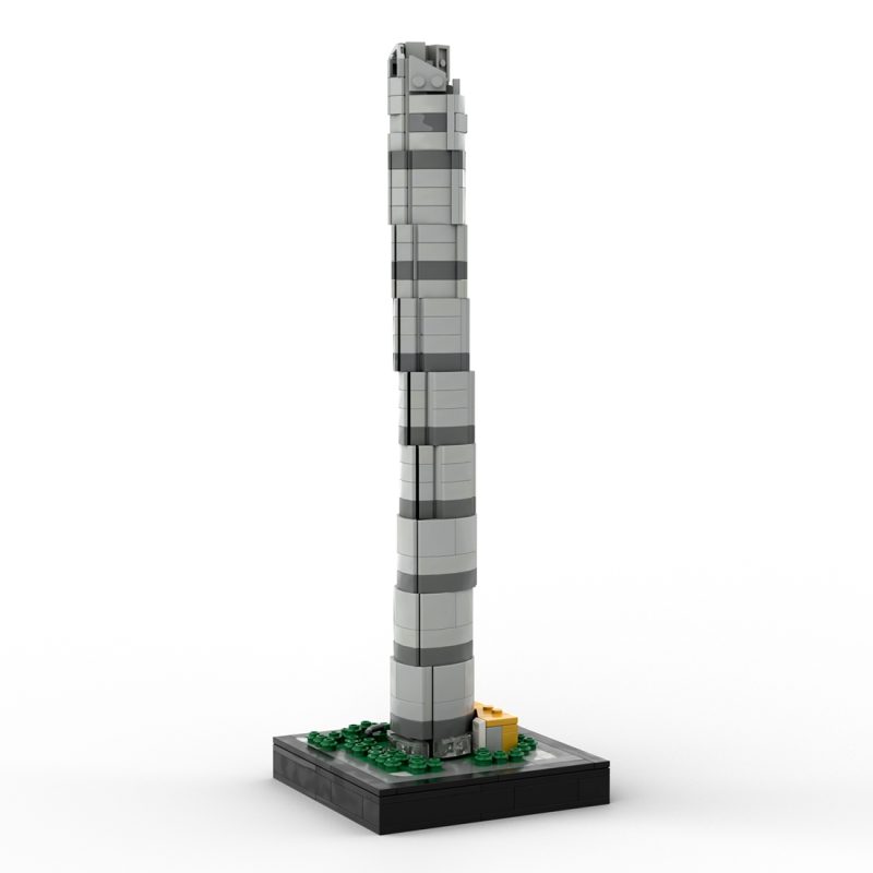 MOC-253823 1/2000 Scale Shanghai Tower Skyscraper Building Blocks(609PCS)