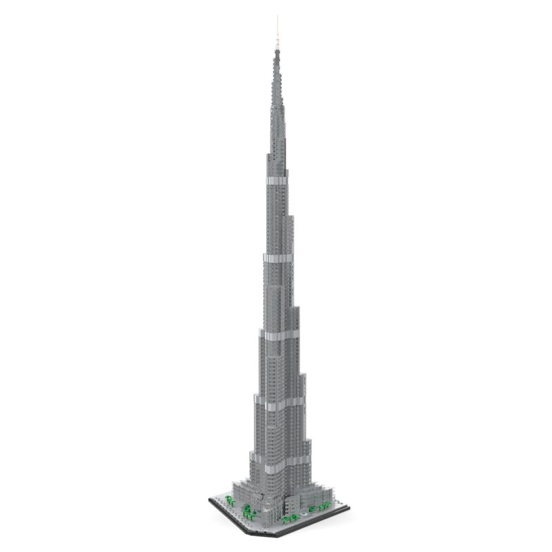 MOC-255454 1/800 Scale Burj Khalifa New Version 2026 Building Blocks Set (4480PCS)