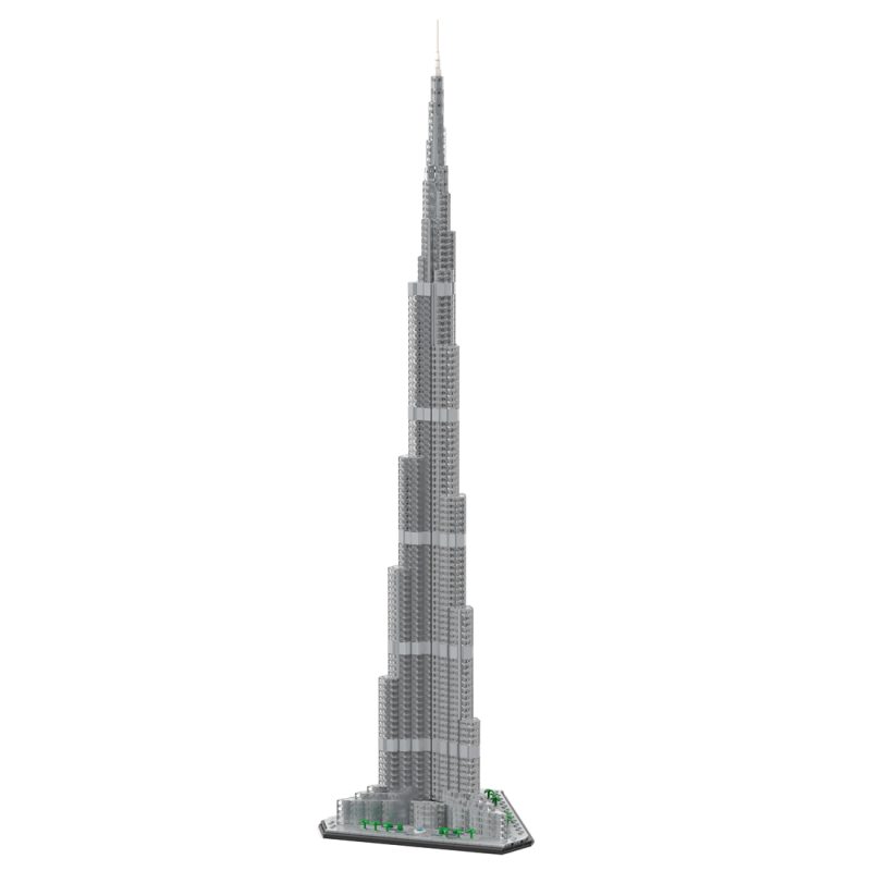 MOC-255454 1/800 Scale Burj Khalifa New Version 2026 Building Blocks Set (4480PCS)