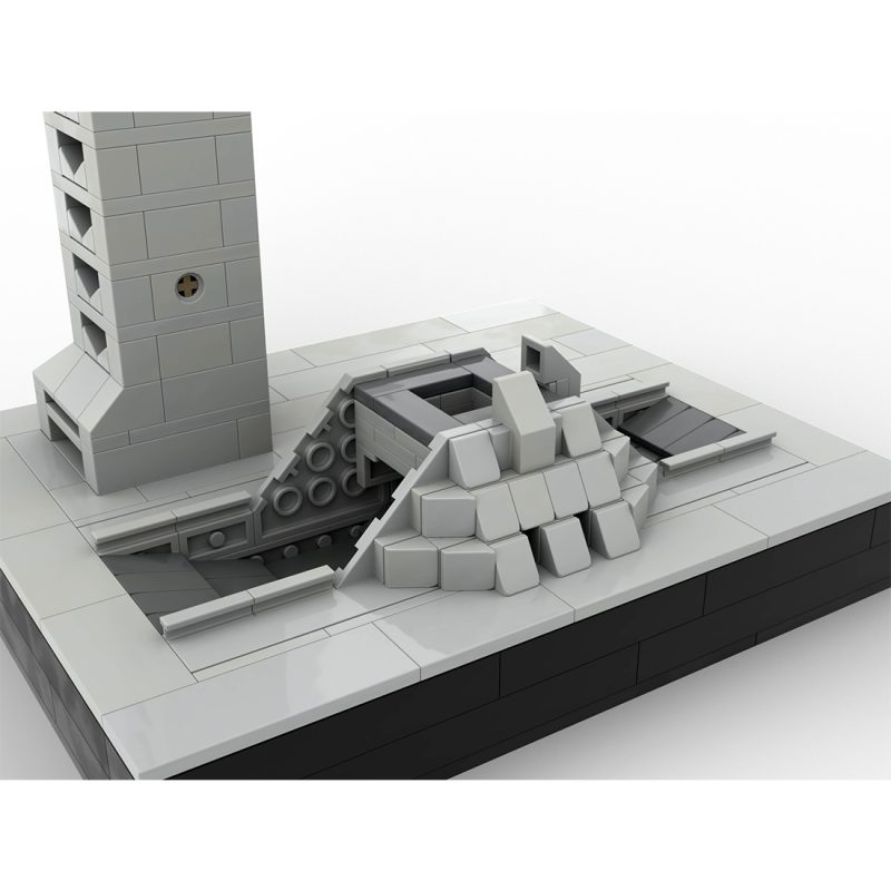 MOC-256254 1/480 Scale SpaceX Starship Launch Site new design building blocks(994PCS)