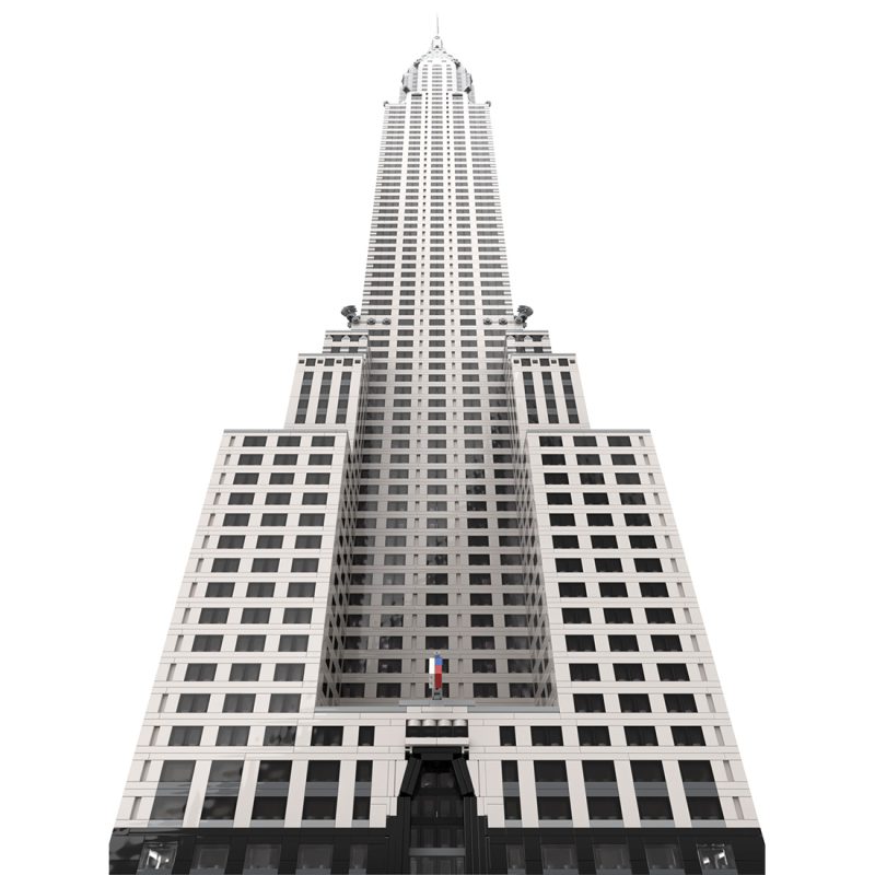 MOC-256614 1/200 Scale Chrysler Building Building Blocks Set (11764PCS)
