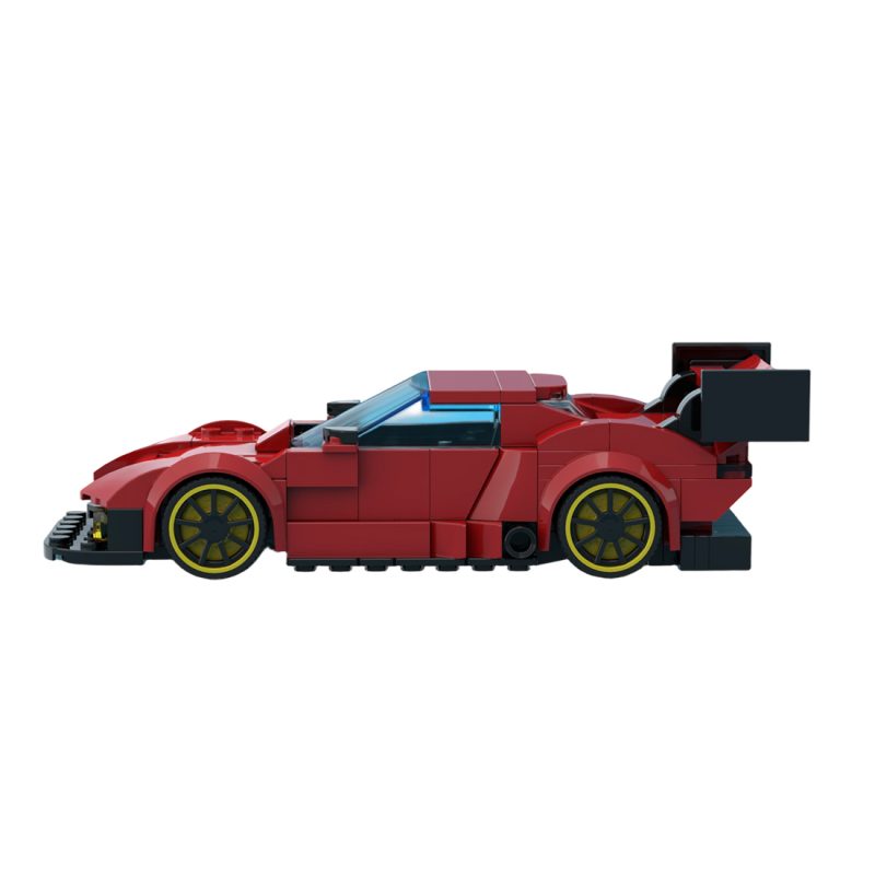 MOC-256711 Geneva GT3-EVO Building Blocks Set (205PCS/Red)