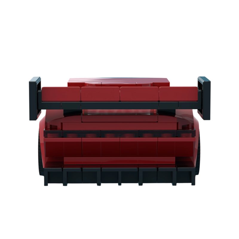 MOC-256711 Geneva GT3-EVO Building Blocks Set (205PCS/Red)