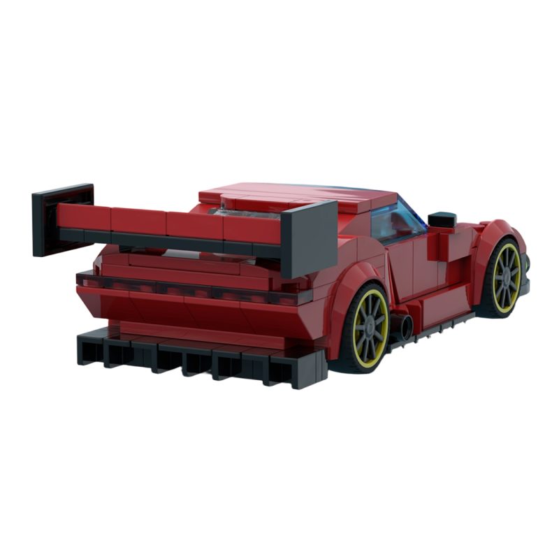 MOC-256711 Geneva GT3-EVO Building Blocks Set (205PCS/Red)