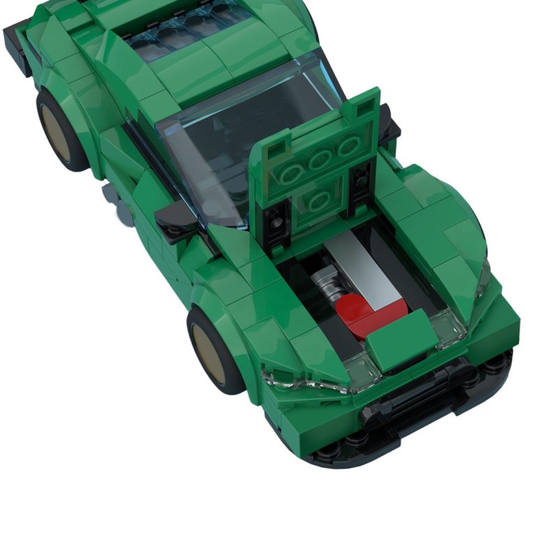 MOC-261983 DDM Velante GT3 Building Blocks Set (308PCS/Green)