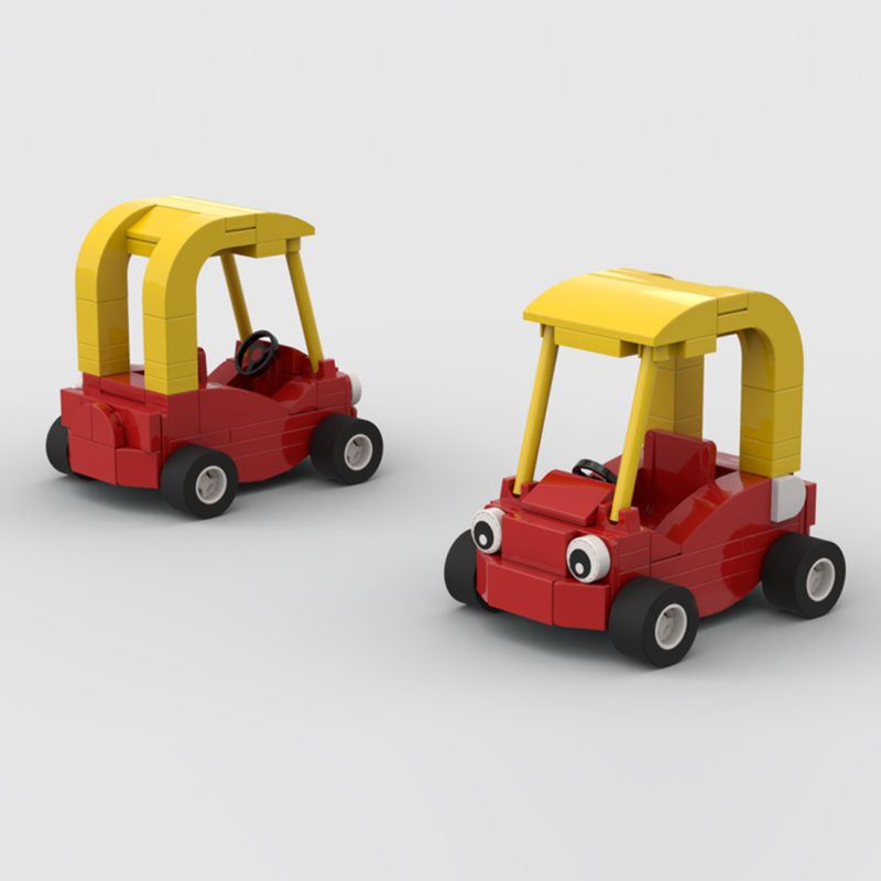 MOC-69845 Cozy Coupe Deep Building Blocks Set (75PCS)